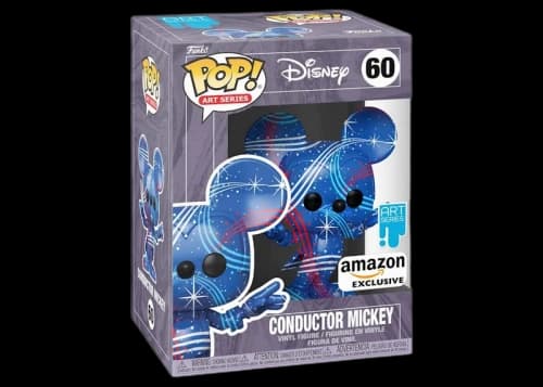 Funko Pop! Art Series Disney Conductor Mickey Amazon Exclusive Figure #60