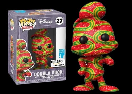 Funko Pop! Art Series Disney Donald Duck Amazon Exclusive Figure #27