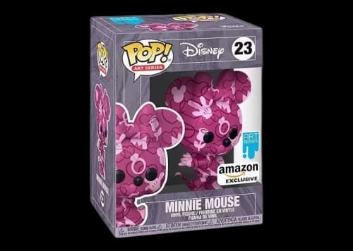 Funko Pop! Art Series Disney Minnie Mouse Valentines Amazon Exclusive Figure #23