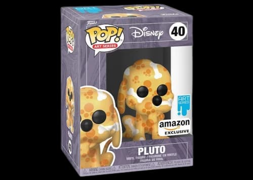 Funko Pop! Art Series Disney Pluto Amazon Exclusive Figure #40