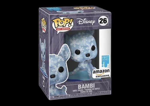 Funko Pop! Art Series Disney Treasures of The Vault Pinocchio Bambi Amazon Exclusive Figure #26