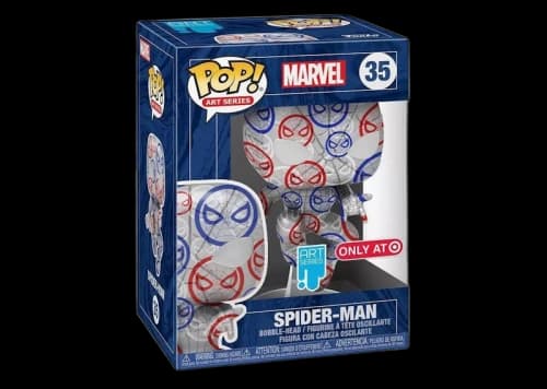 Funko Pop! Art Series Marvel Spider-Man Target Exclusive Figure #35