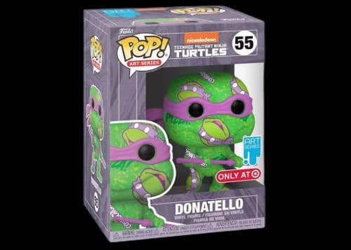 Funko Pop! Art Series Teenage Mutant Ninja Turtles Donatello Target Exclusive Figure #55