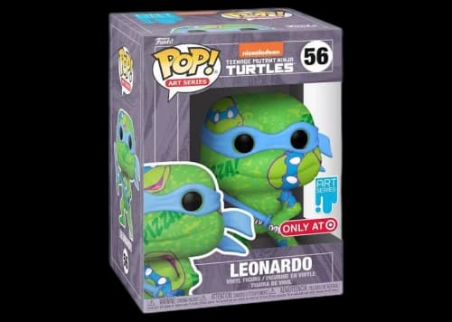 Funko Pop! Art Series Teenage Mutant Ninja Turtles Leonardo Target Exclusive Figure #56