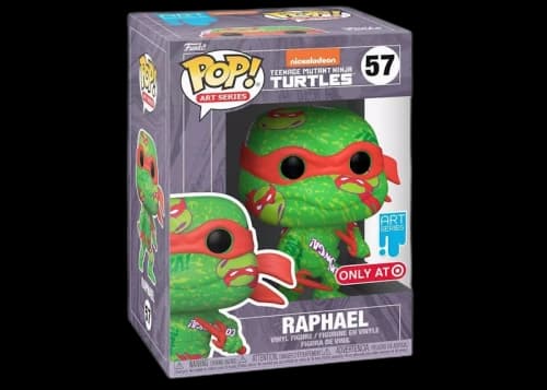 Funko Pop! Art Series Teenage Mutant Ninja Turtles Raphael Target Exclusive Figure #57