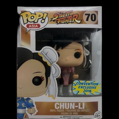 Funko Pop! Asia Street Fighter Chun-Li Convention Exclusive Figure #70