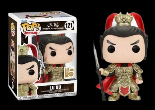 Funko Pop! Asia Three Kingdoms Lu Bu Mindstyle 15 Year Anniversary Exclusive Figure #121