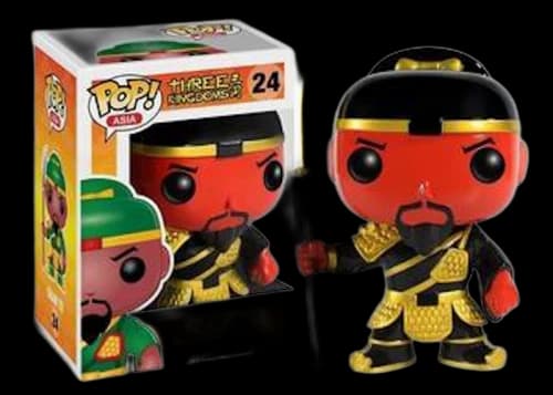 Funko Pop! Asia Three KingdomsGuan Yu (Gold) SDCC Figure #24