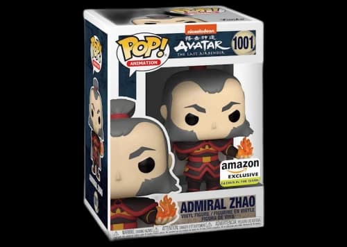 Funko Pop! Avatar The Last Airbender Admiral Zhao GITD Amazon Exclusive Figure #1001