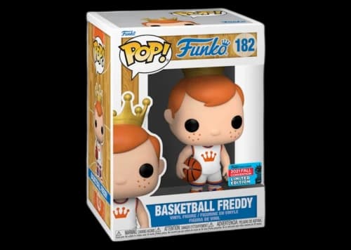 Funko Pop! Basketball Freddy 2021 Fall Convention Exclusive Figure #182
