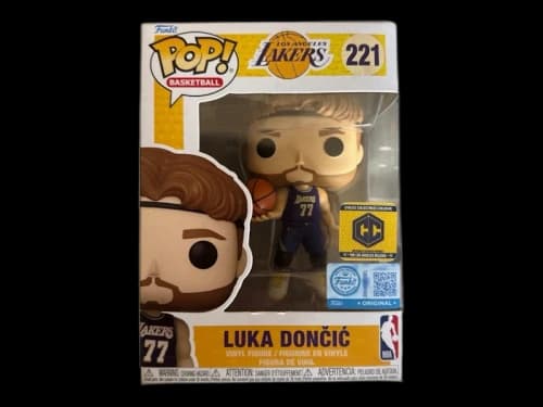 Funko Pop! Basketball Los Angeles Lakers Luka Doncic CC Exclusive Limited Edition Figure #221
