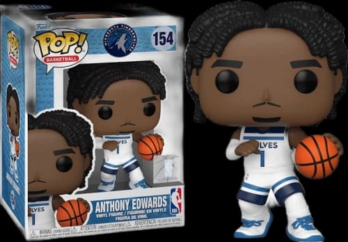Funko Pop! Basketball: Minnesota Timberwolves Anthony Edwards Figure #154