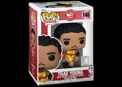 Funko Pop! Basketball NBA Atlanta Hawks Trae Young (2021-22 City Edition Jersey) Figure #146