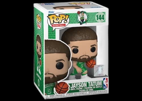 Funko Pop! Basketball NBA Boston Celtics Jayson Tatum (2021-22 City Edition Jersey) Figure #144