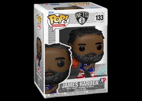 Funko Pop! Basketball NBA Brooklyn Nets James Harden (City Edition Jersey) Figure #133