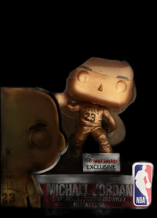 Funko Pop! Basketball NBA Bulls Michael Jordan (Bronze) Foot Locker Exclusive Figure #54