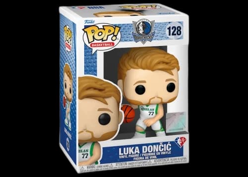 Funko Pop! Basketball NBA Dallas Mavericks Luka Doncic (City Edition Jersey) Figure #128