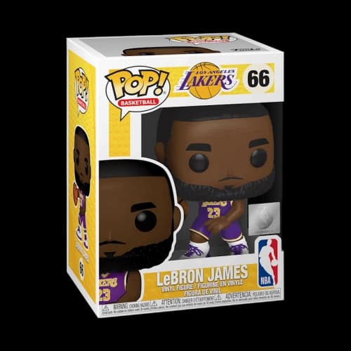 Funko Pop! Basketball NBA LeBron James Lakers Figure #66