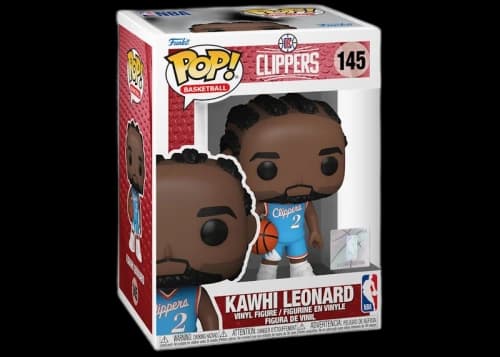 Funko Pop! Basketball NBA Los Angeles Clippers Kawhi Leonard (2021-22 City Edition Jersey) Figure #145