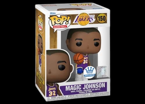 Funko Pop! Basketball NBA Los Angeles Lakers Magic Johnson Funko Shop Exclusive Figure #150