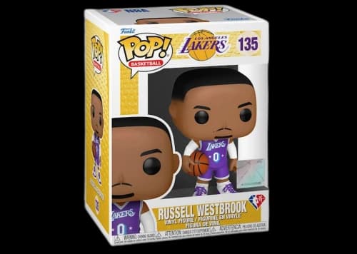 Funko Pop! Basketball NBA Los Angeles Lakers Russell Westbrook (City Edition Jersey) Figure #135