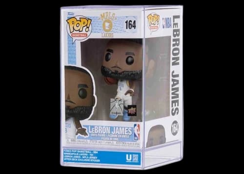 Funko Pop! Basketball NBA MPLS Lakers LeBron James Upper Deck Exclusive Figure #164