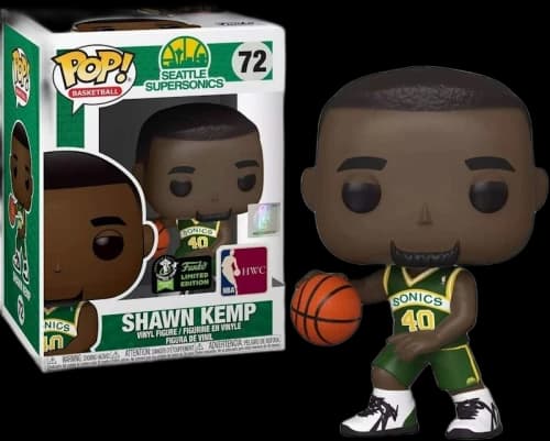 Funko Pop! Basketball NBA Shawn Kemp ECCC Exclusive Figure #72