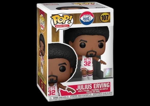Funko Pop! Basketball NY Nets Julius Erving Figure #107