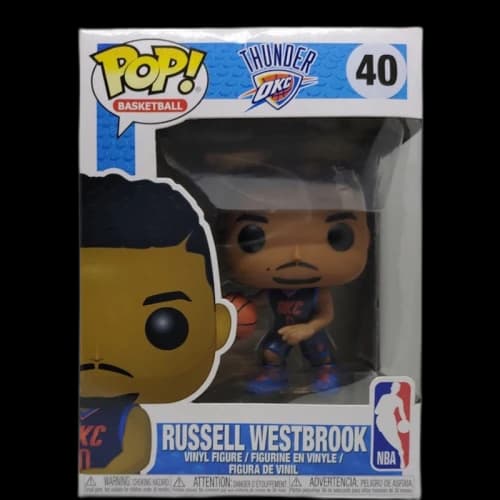 Funko Pop! Basketball Thunder OKC Russel Westbrook Figure #40