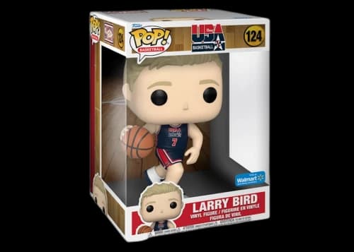 Funko Pop! Basketball USA Basketball Larry Bird (1992 Team USA Navy Uniform) 10 Inch Walmart Exclusive Figure #124
