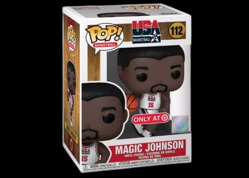 Funko Pop! Basketball USA Basketball Magic Johnson Target Exclusive Figure #112