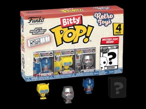 Funko Pop! Bitty Retro Toy Transformers 4 Pack