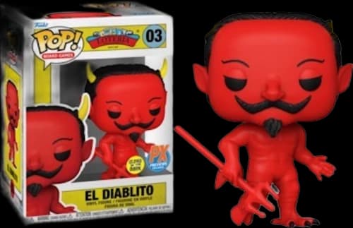 Funko Pop! Board Games: Loteria El Diablito (Glow)(PX) Figure #3