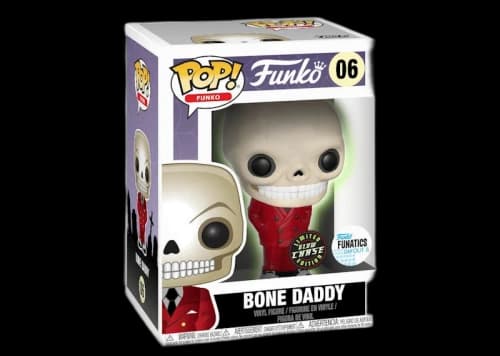 Funko Pop! Bone Daddy (Chase) (Glow) Funatic's Day Out Exclusive Figure #06