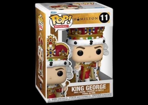 Funko Pop! Broadway Hamilton King George Figure #11