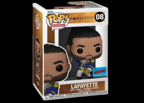 Funko Pop! Broadway Hamilton Lafayette 2021 NYCC Exclusive Figure #08