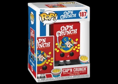 Funko Pop! Cap'n Crunch Cereal (Cap'n Crunch) Figure #187