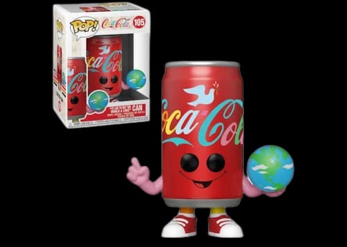 Funko Pop! Coca-Cola "I'd like to buy the World a Coke" Can Figure #105