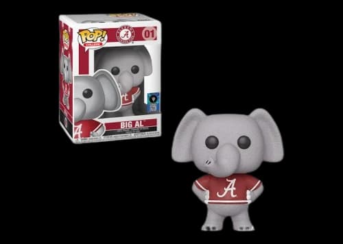 Funko Pop! College Alabama Big Al Home Red A Jersey Figure #01
