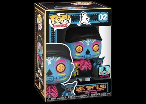 Funko Pop! Comedians Gabriel (Fluffy) Iglesias Blacklight Edition Figure #02