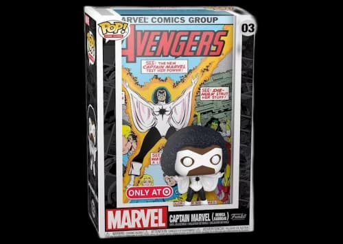 Funko Pop! Comic Cover Marvel Captain Marvel (Monica Rambeau) Target Exclusive Figure #03