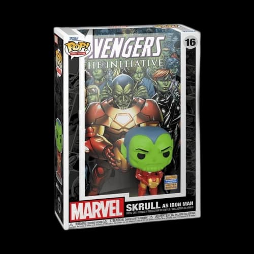 Funko Pop! Comic Covers Action Comics Skrull as Iron Man Wondrous Convention Exclusive Figure #15