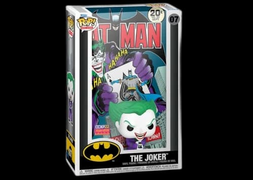 Funko Pop! Comic Covers Batman The Joker 2022 CCXP Exclusive Figure #07