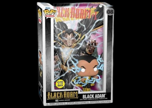 Funko Pop! Comic Covers DC Black Adam GITD Figure #08