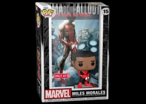 Funko Pop! Comic Covers Marvel Miles Morales Target Exclusive Figure #15