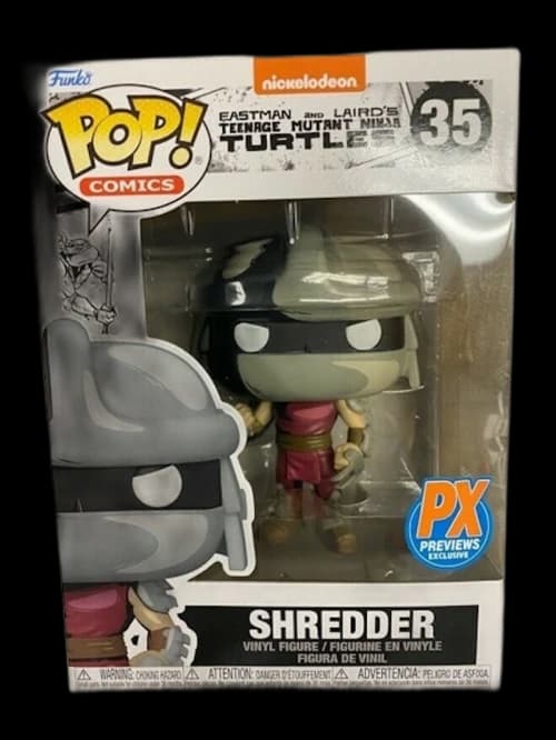 Funko Pop! Comics: Eastman & Laird's Teenage Mutant Ninja Turtles Shredder (PX Previews) Figure #35