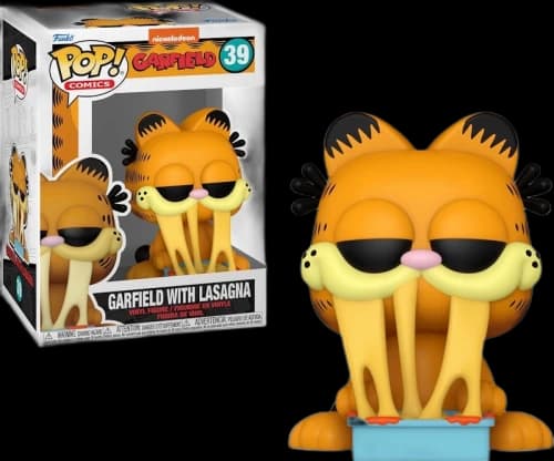 Funko Pop! Comics: Garfield with Lasagna Figure #39