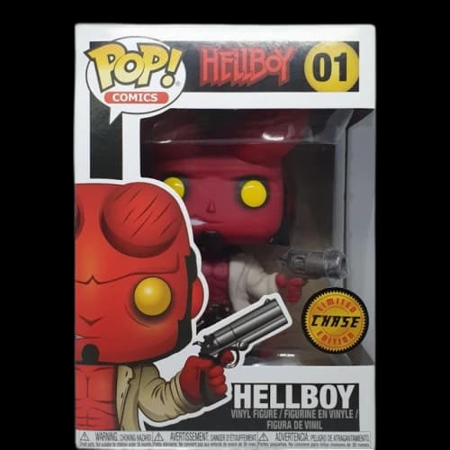Funko Pop! Comics Hellboy (Chase) Figure #01