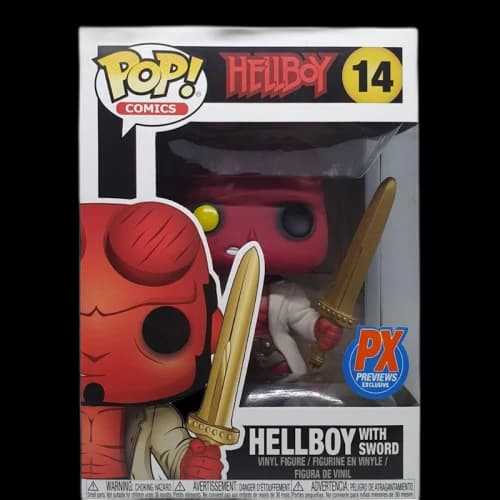 Funko Pop! Comics Hellboy in Sword PX Previews Exclusive Figure #14
