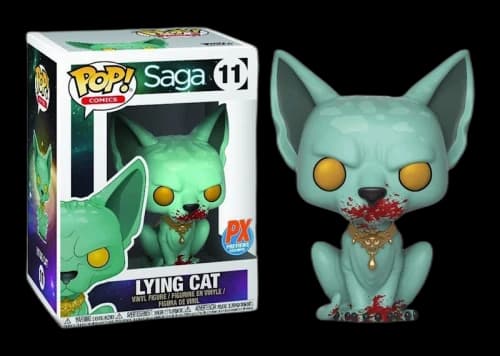 Funko Pop! Comics Saga Lying Cat Clean Figure #11